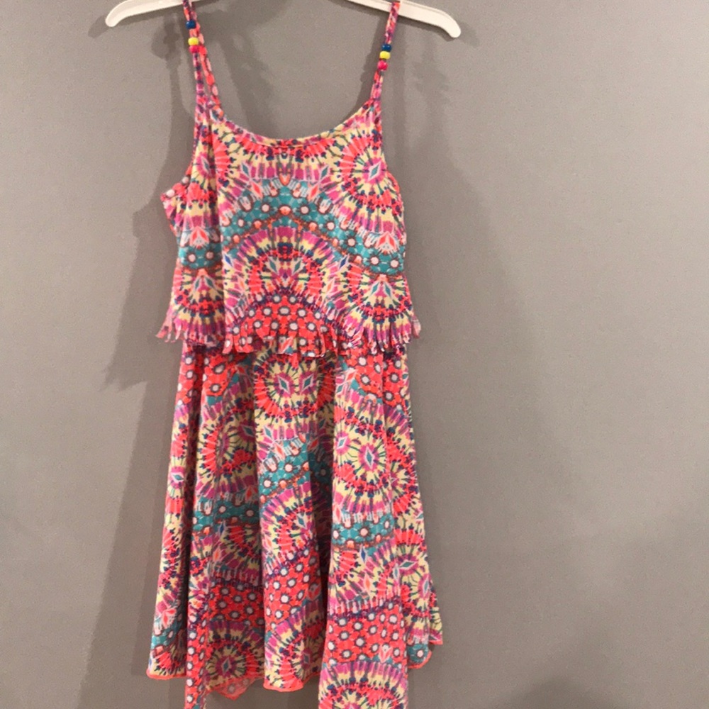 multi color dress